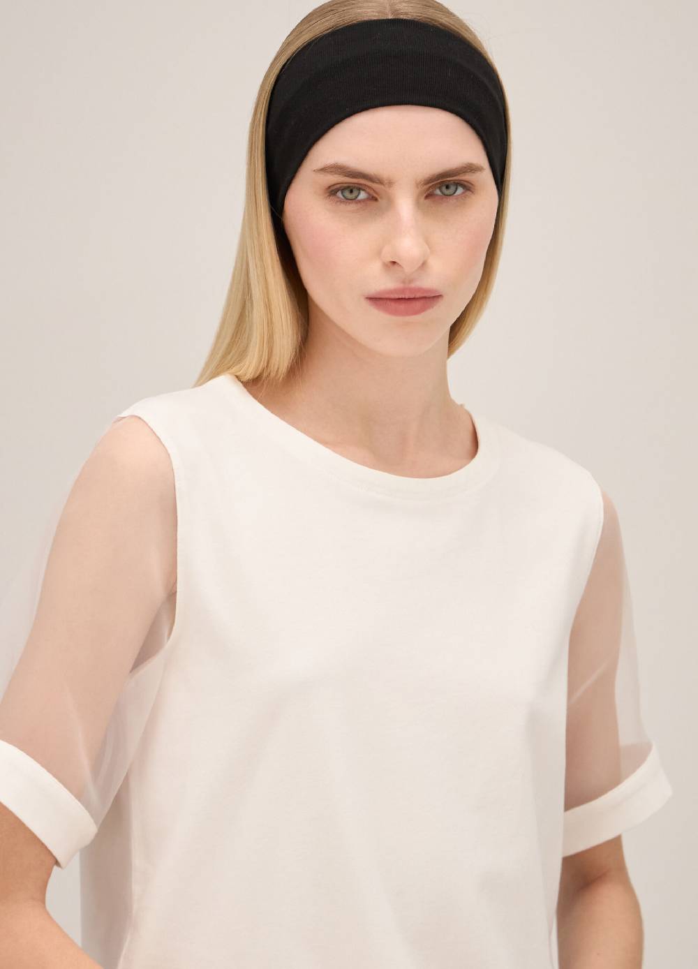 LES COPAINST-shirt In Cotone Con Inserti