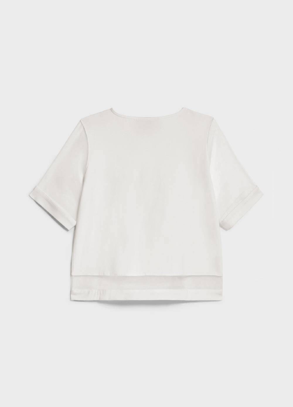 LES COPAINST-shirt In Cotone Con Inserti