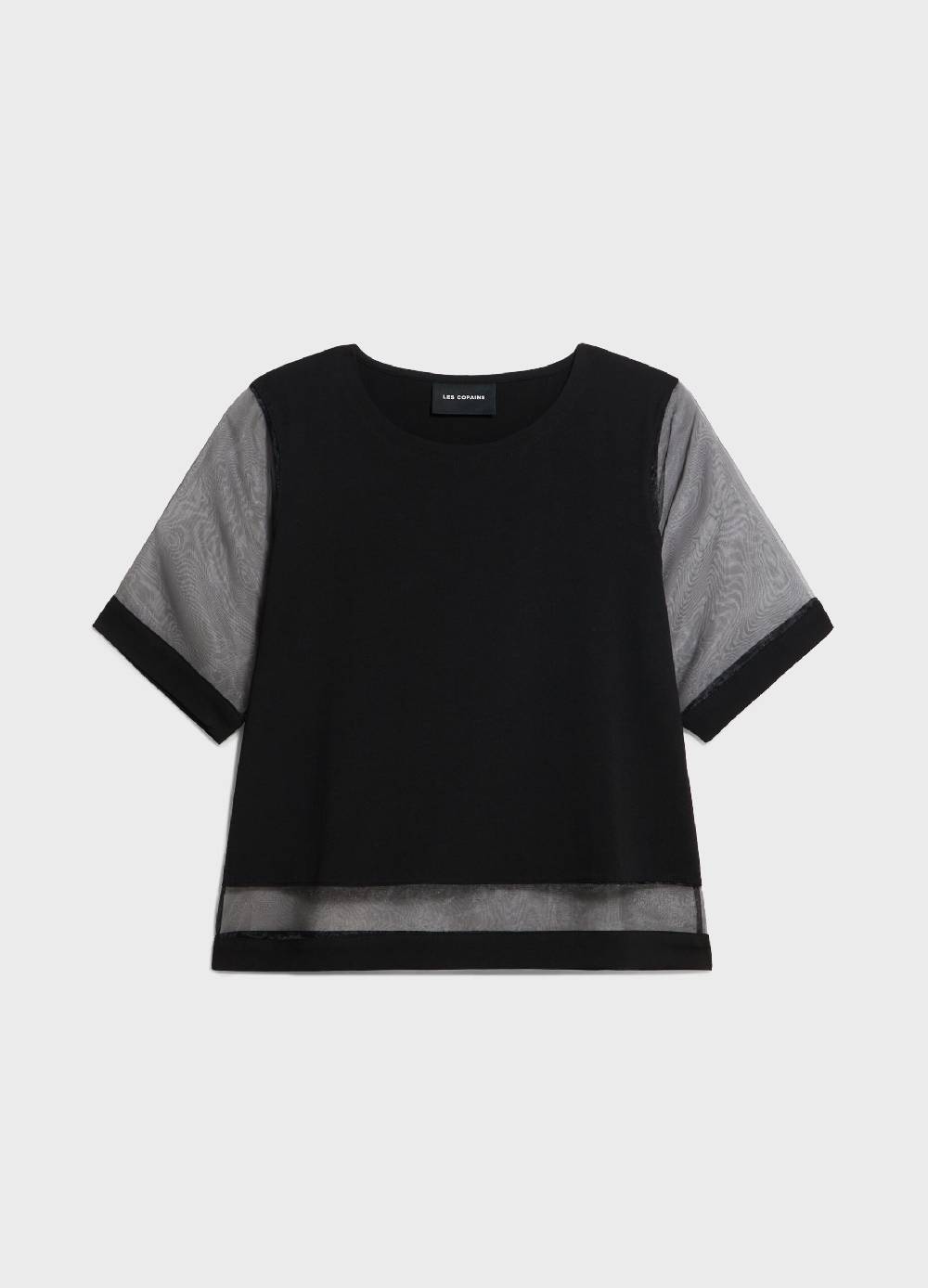 LES COPAINST-shirt In Cotone Con Inserti