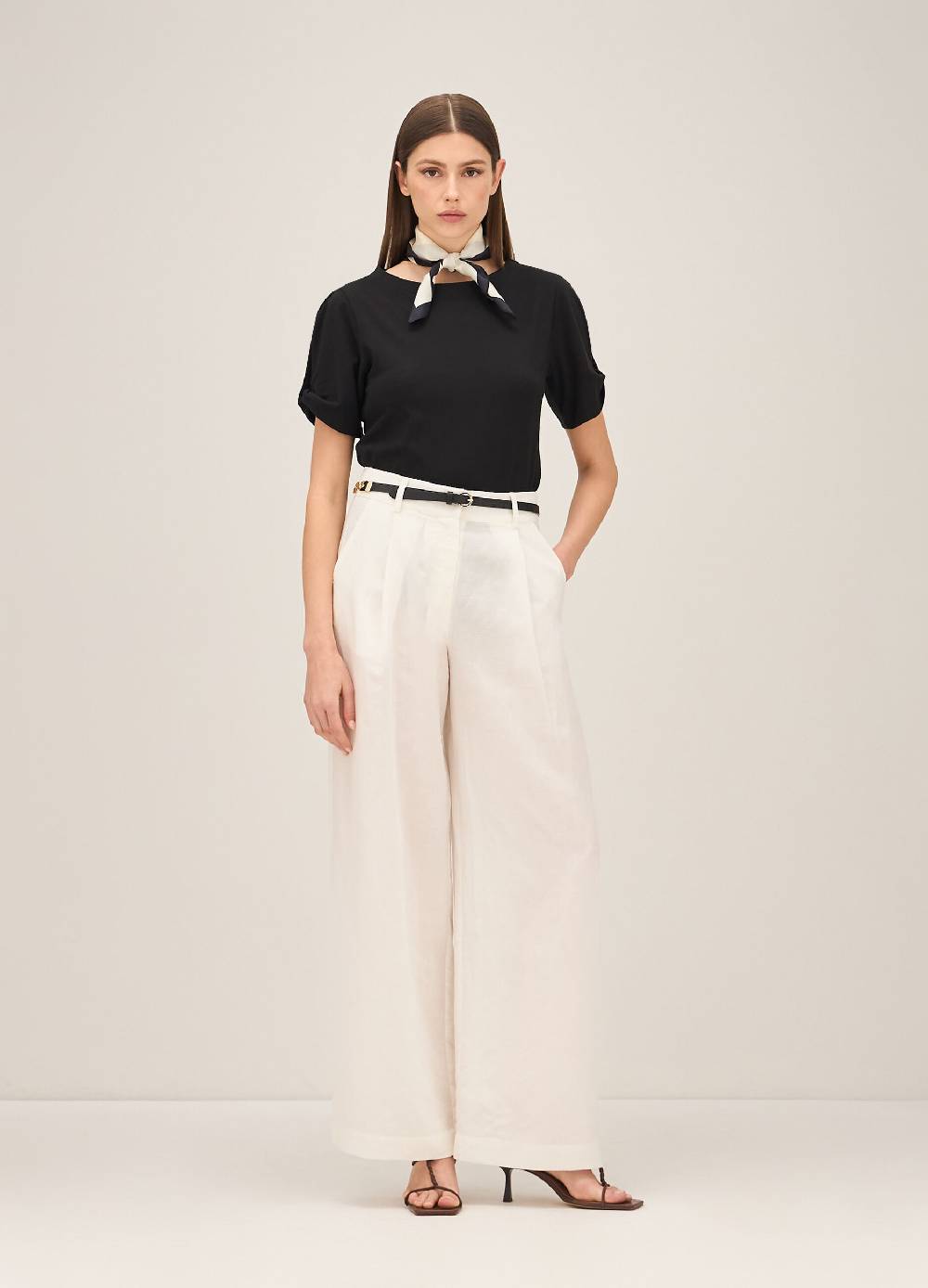 LES COPAINST-shirt in cotone e modal