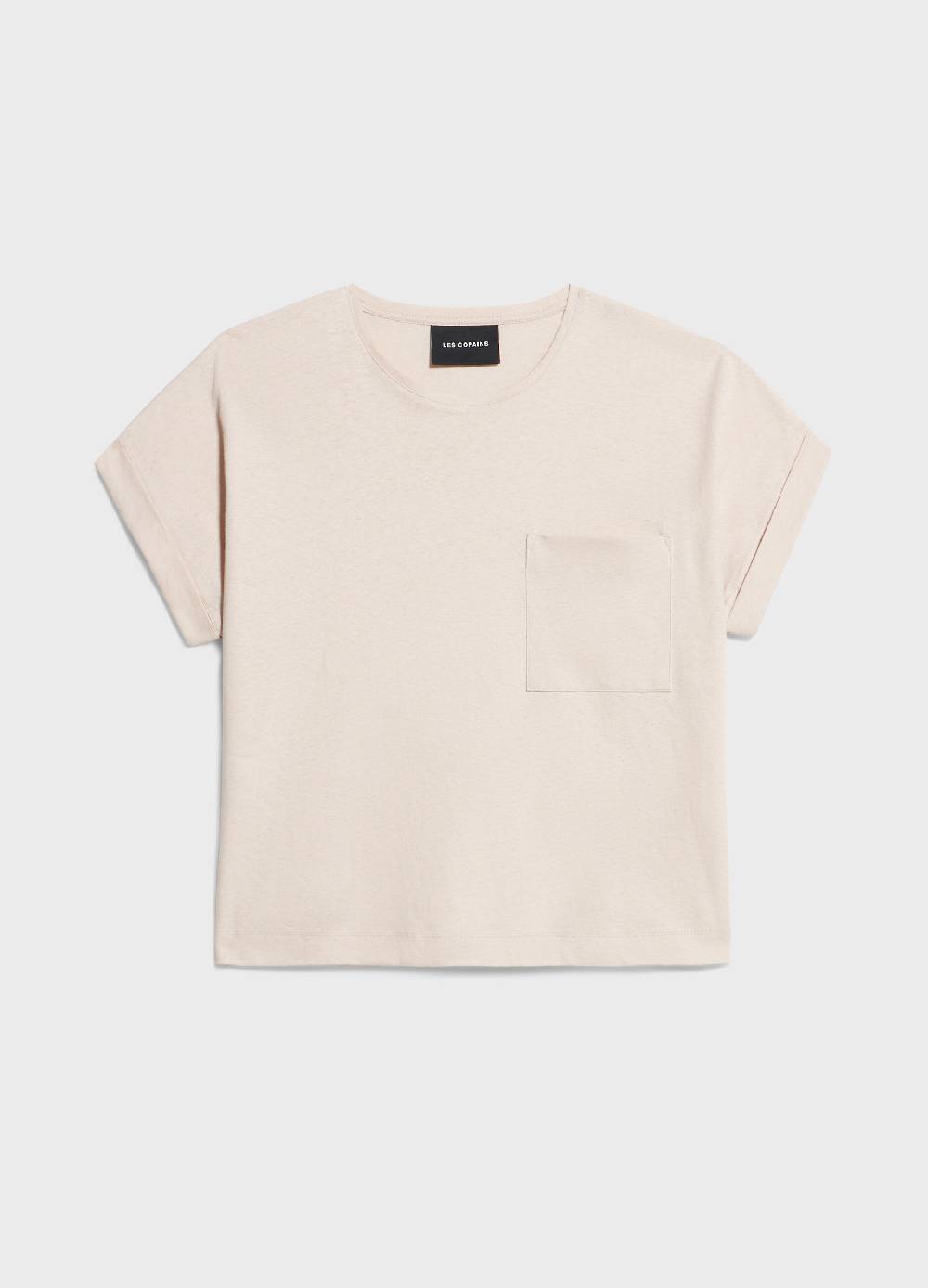 LES COPAINST-shirt In Lino E Cotone