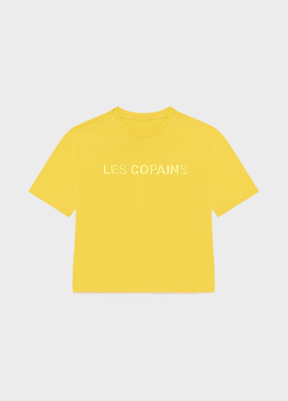 LES COPAINST-shirt Logata In Puro Cotone