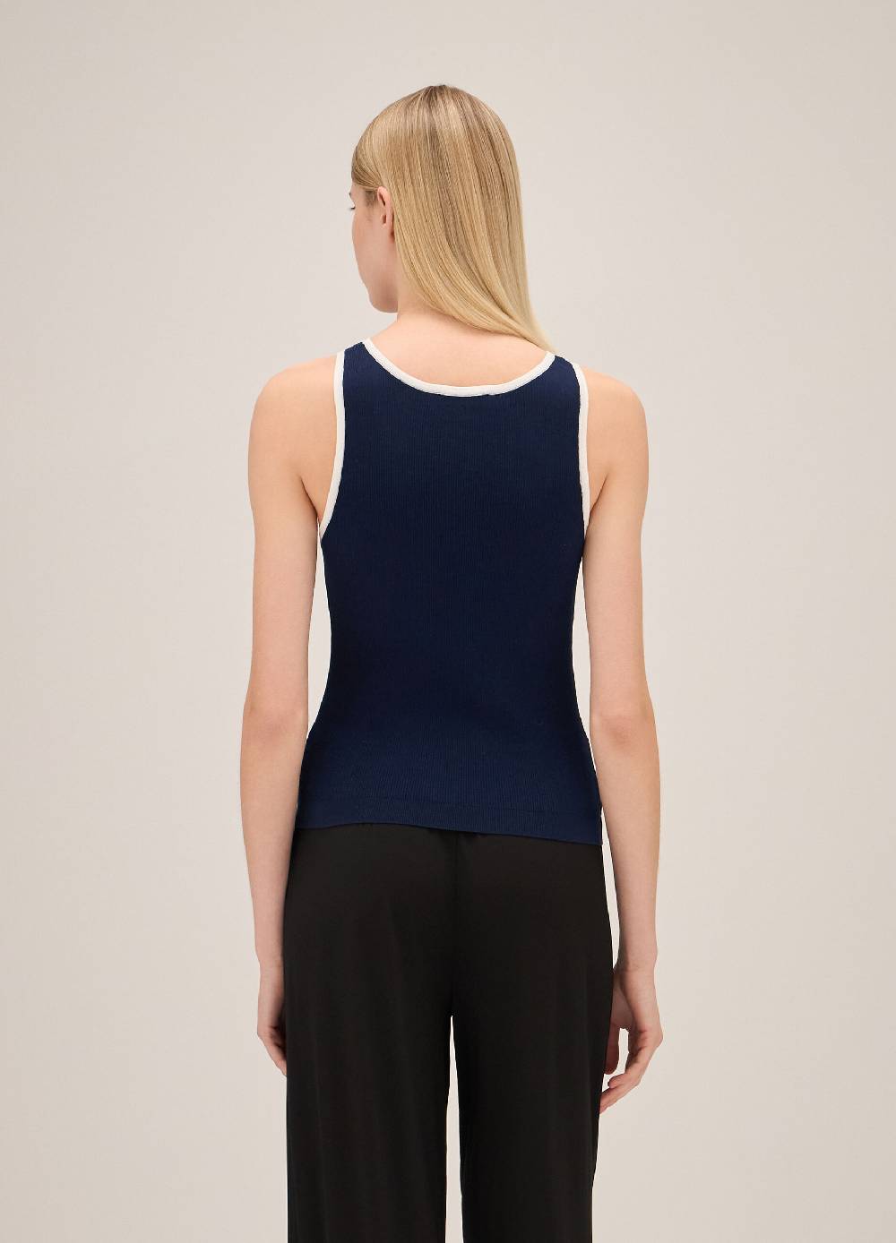 LES COPAINSTank Top Con Scollo All'americana