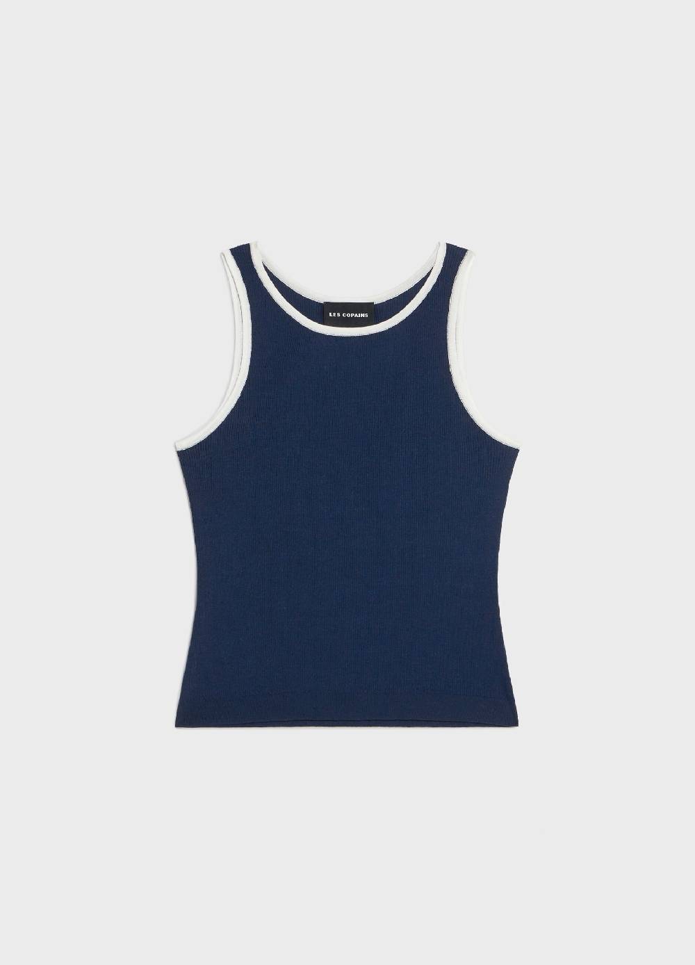 LES COPAINSTank Top Con Scollo All'americana