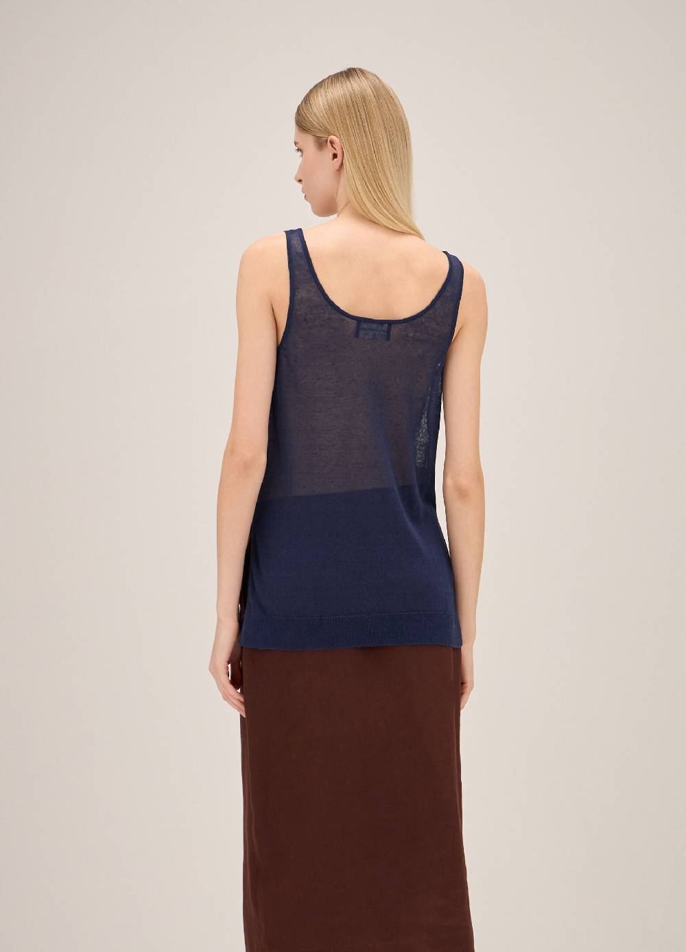 LES COPAINSTank Top Misto Lino