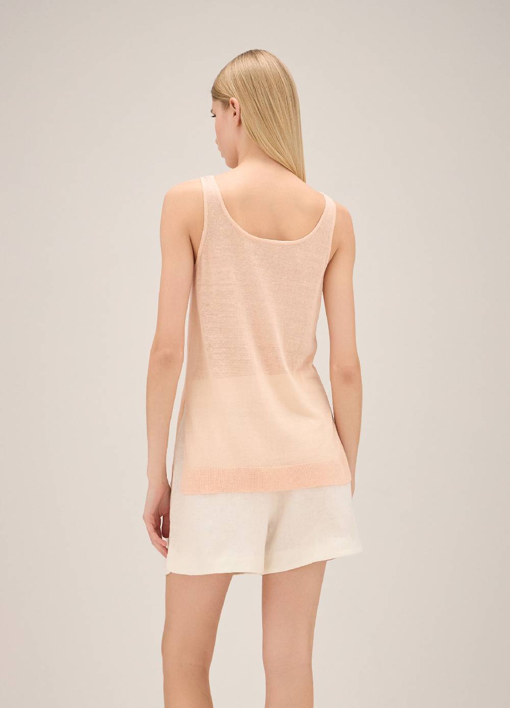 LES COPAINSTank Top Misto Lino