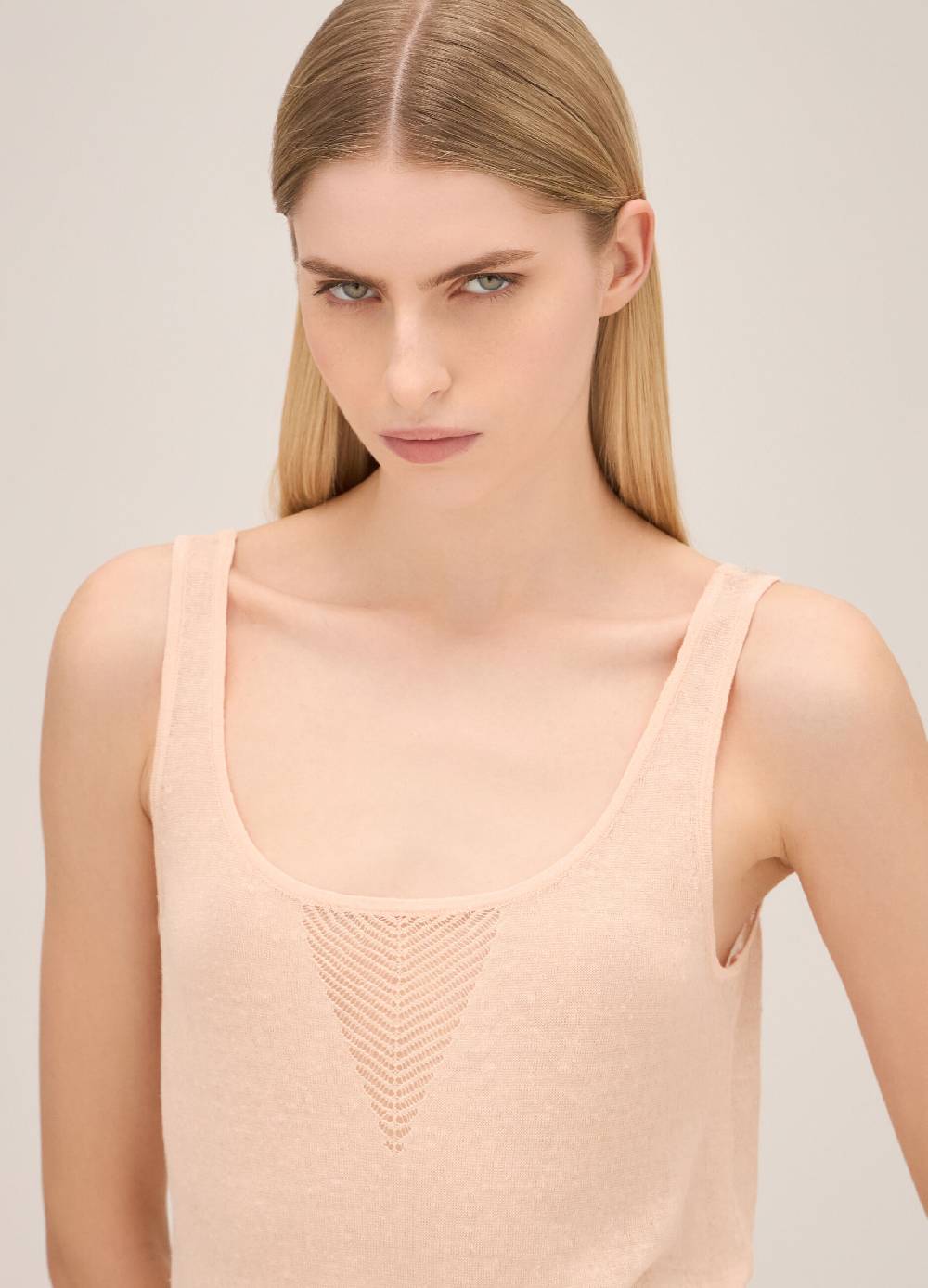 LES COPAINSTank Top Misto Lino