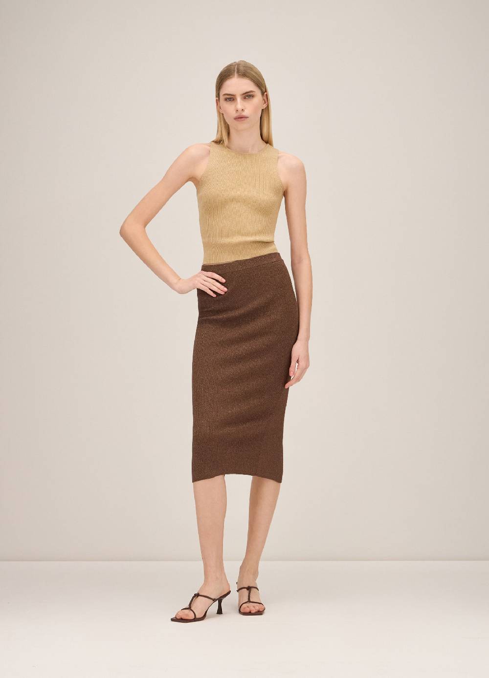 LES COPAINSTop con scollo all'americana