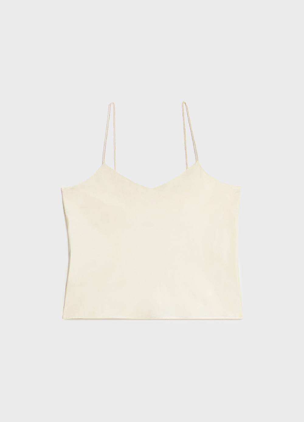 LES COPAINSTop Con Spalline In Pura Seta