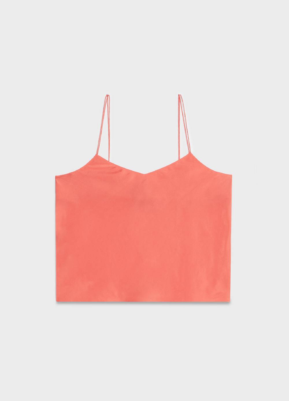 LES COPAINSTop Con Spalline In Pura Seta