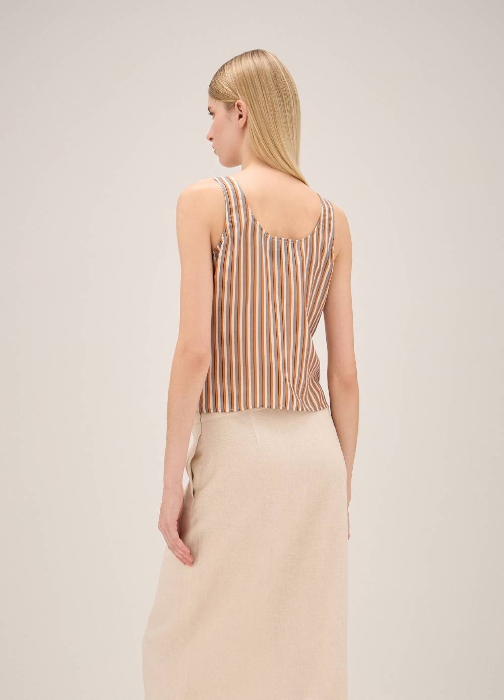 LES COPAINSTop In Seta A Righe