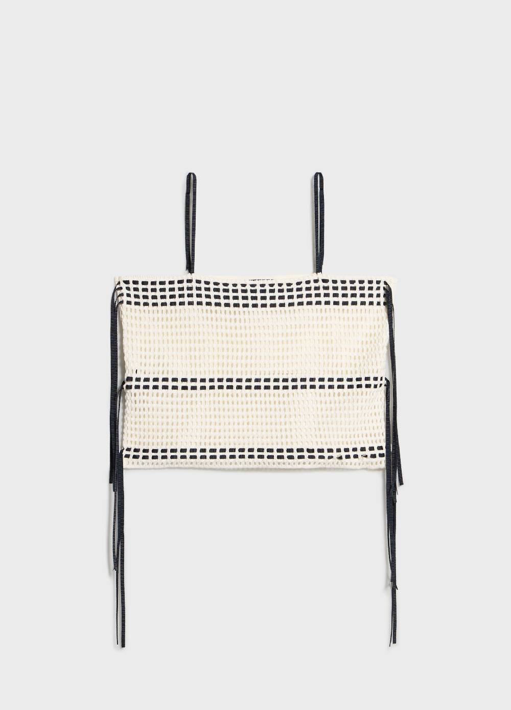 LES COPAINSTop Traforato Con Spalline