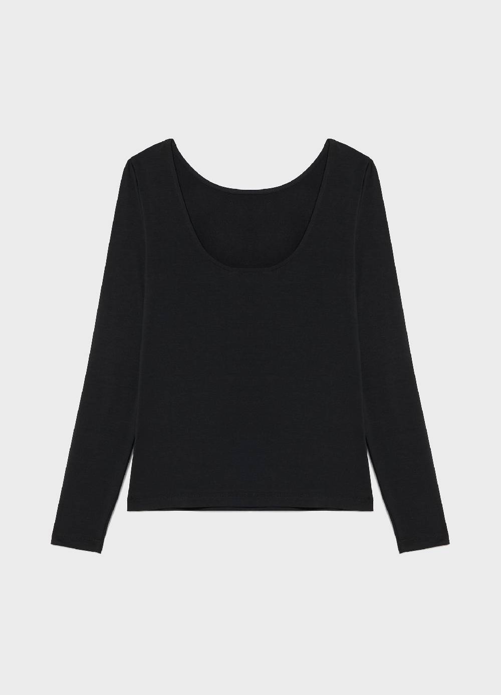 LES COPAINSMaglia A Maniche Lunghe In Tessuto Stretch