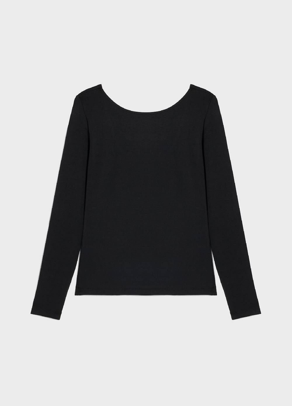 LES COPAINSMaglia A Maniche Lunghe In Tessuto Stretch