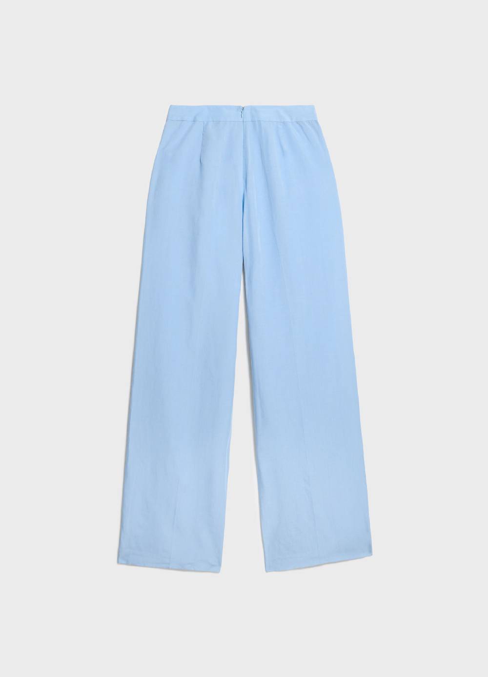 LES COPAINSPantaloni A Gamba Larga In Lyocell E Lino