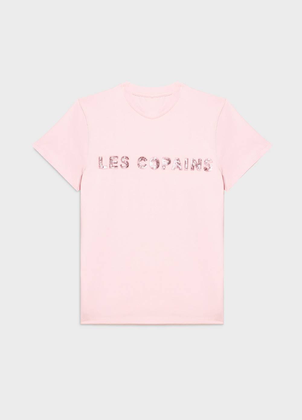 LES COPAINST-shirt A Mezza Manica In Cotone Stretch