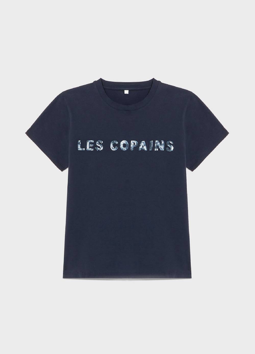 LES COPAINST-shirt A Mezza Manica In Cotone Stretch