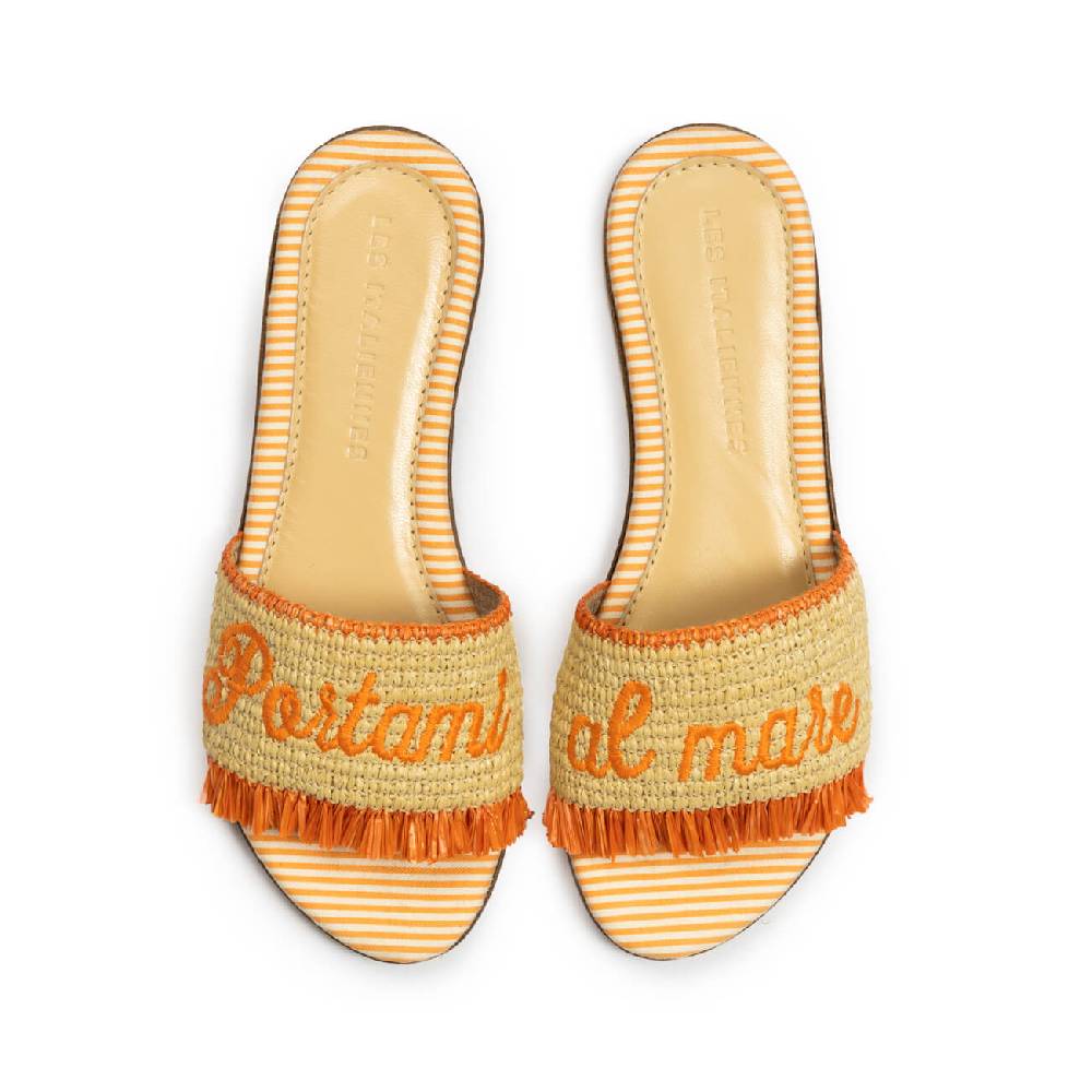 Les Italiennes Portami al Mare – Arancio/Beige