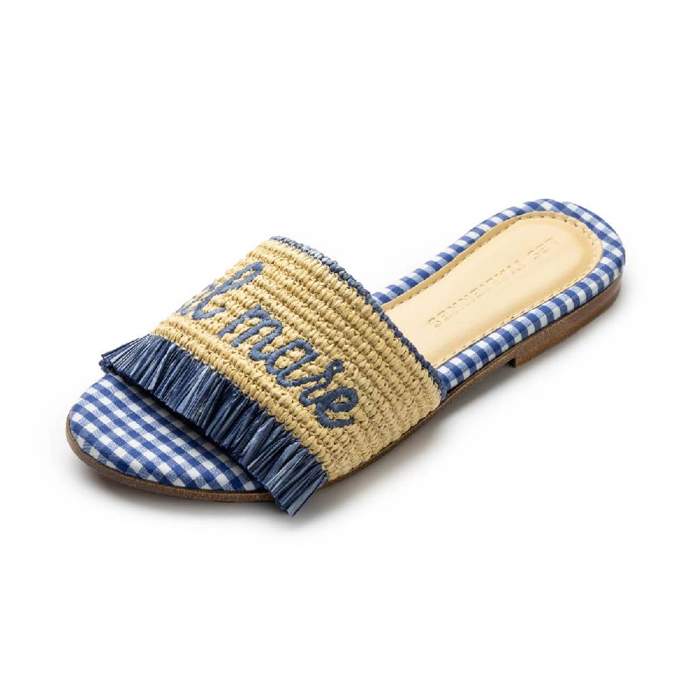 Les Italiennes Portami Al Mare – Blu/Beige Vichy