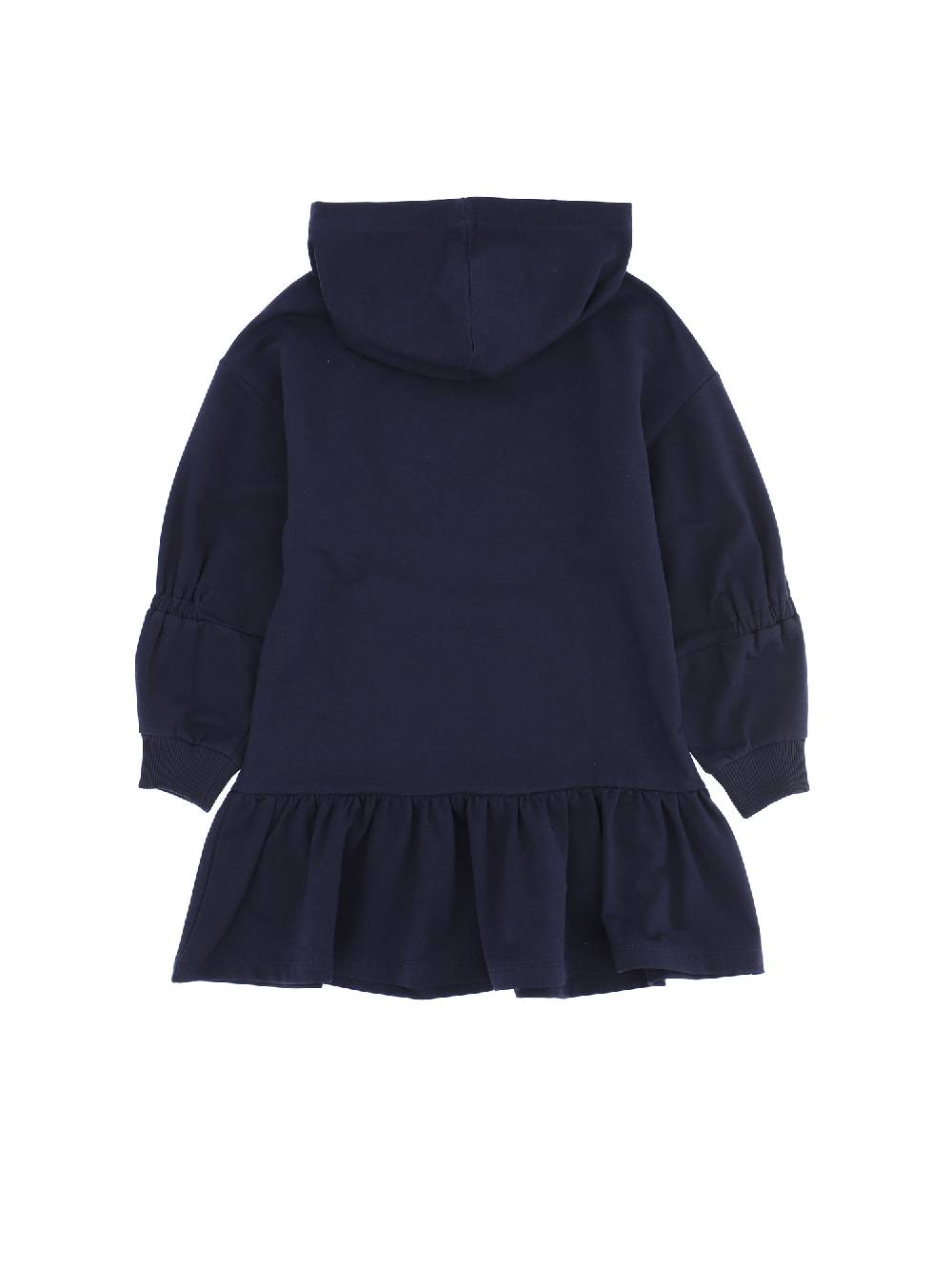 Monnalisa Abito Felpa Con Cappuccio "Born To Be Cool"