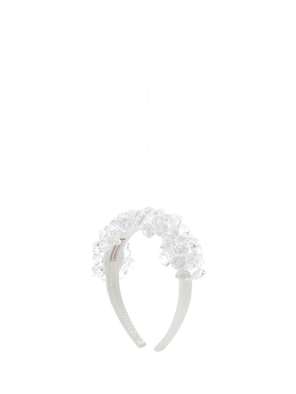 Monnalisa Cerchietto Per Capelli Con Castoni E Perle