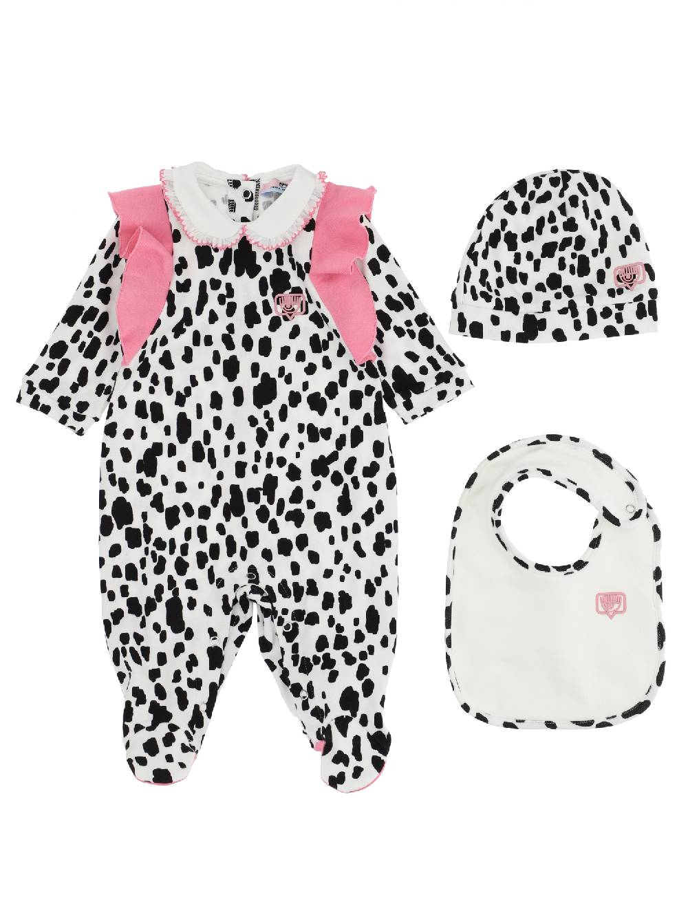 Monnalisa Completo cotone tre pezzi CF Dalmata Eyelike