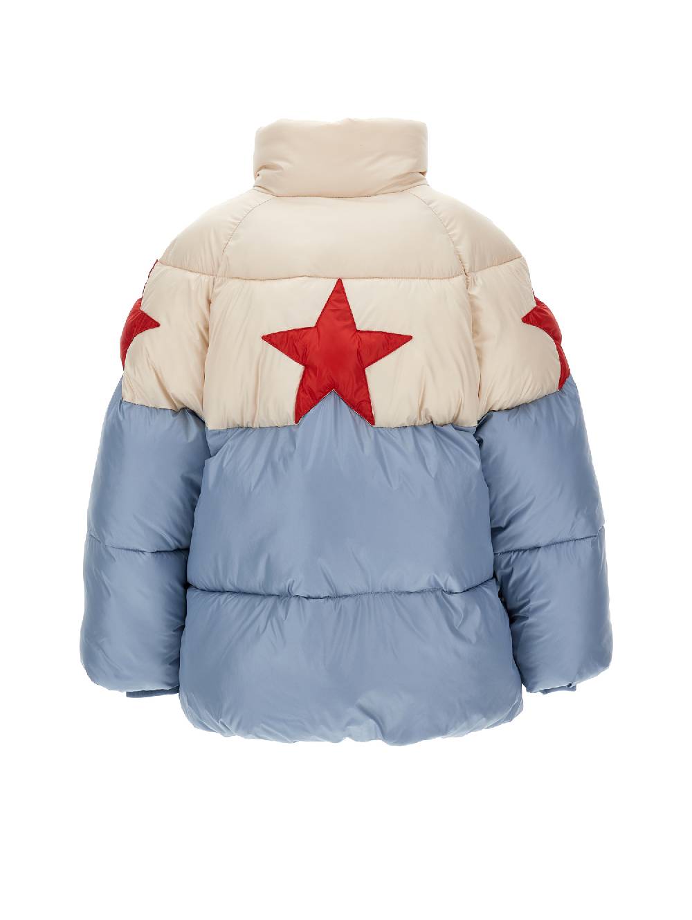Monnalisa Giaccone Imbottito In Poliestere Con Stelle