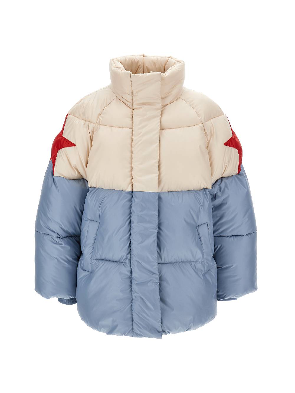 Monnalisa Giaccone imbottito in poliestere con stelle