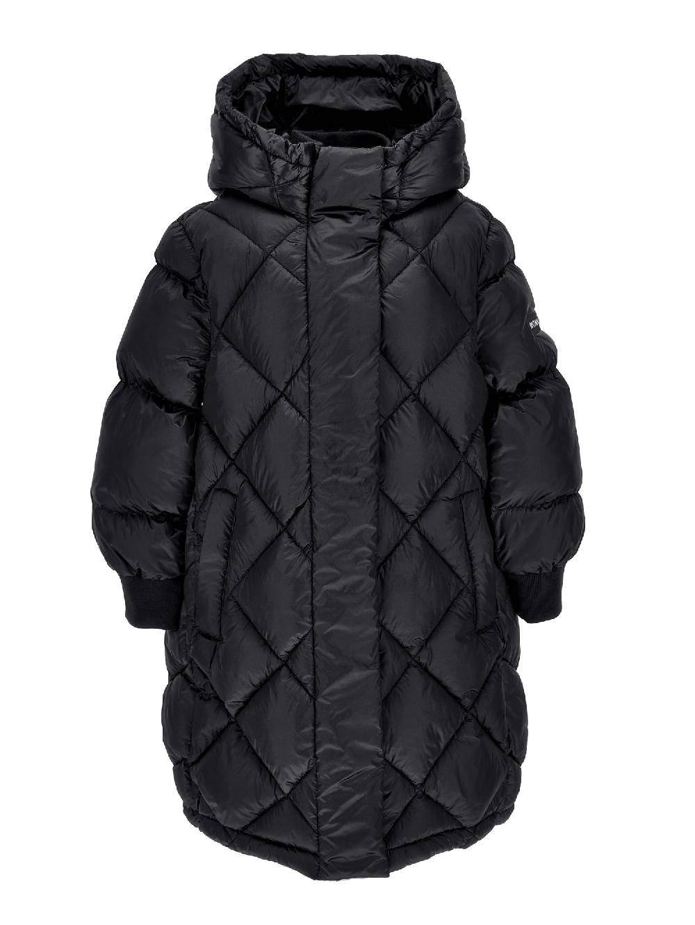 Monnalisa Giaccone lungo imbottito effetto satinato