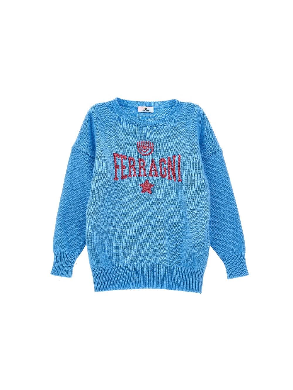 Monnalisa Maxi pull misto cachemire Ferragni Stretch