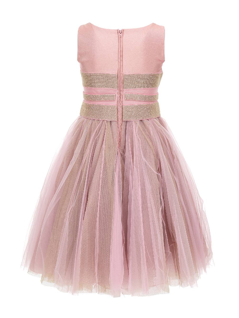 Monnalisa Abito Aniska Gold