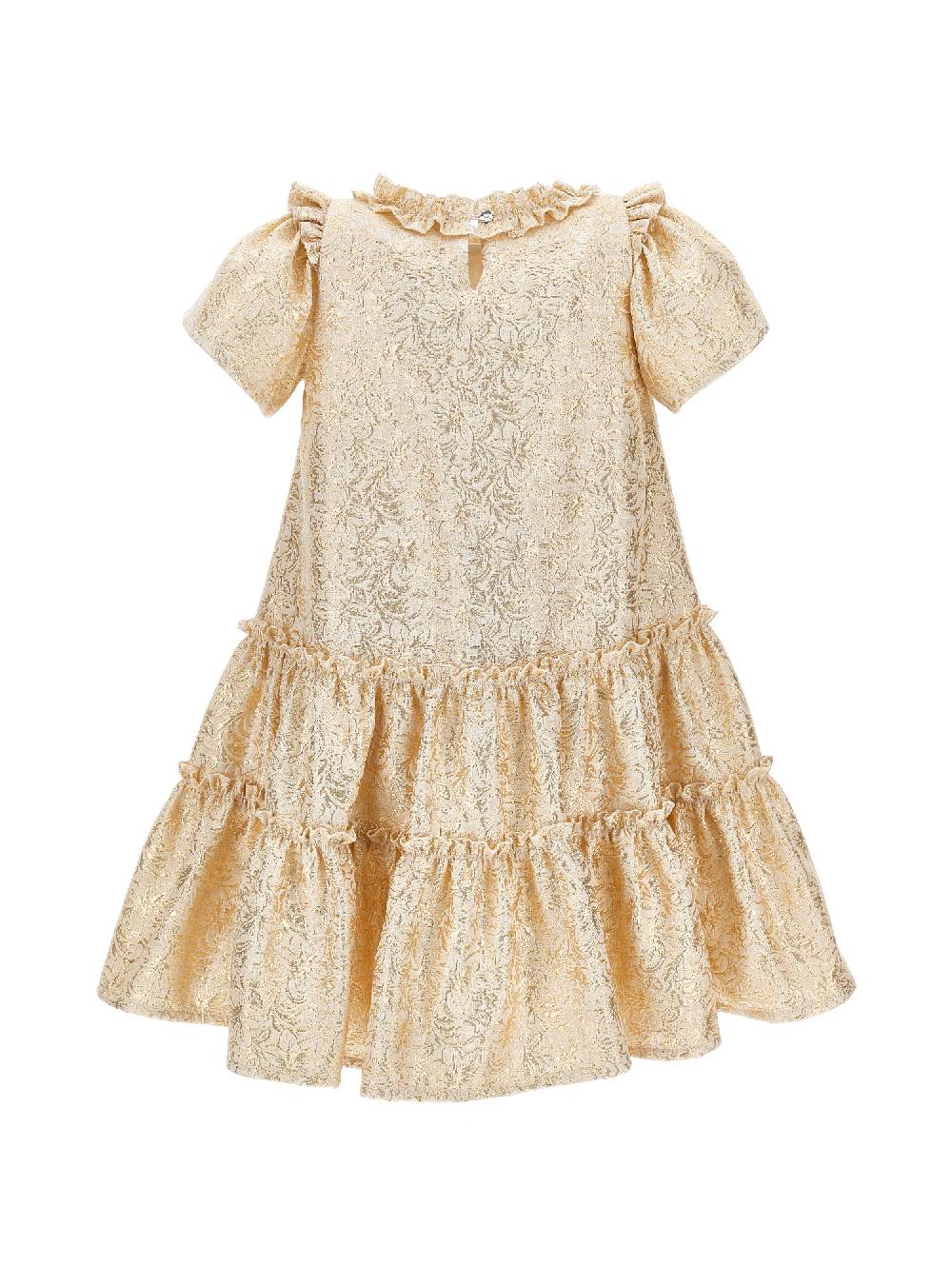 Monnalisa Abito Broccato Lurex