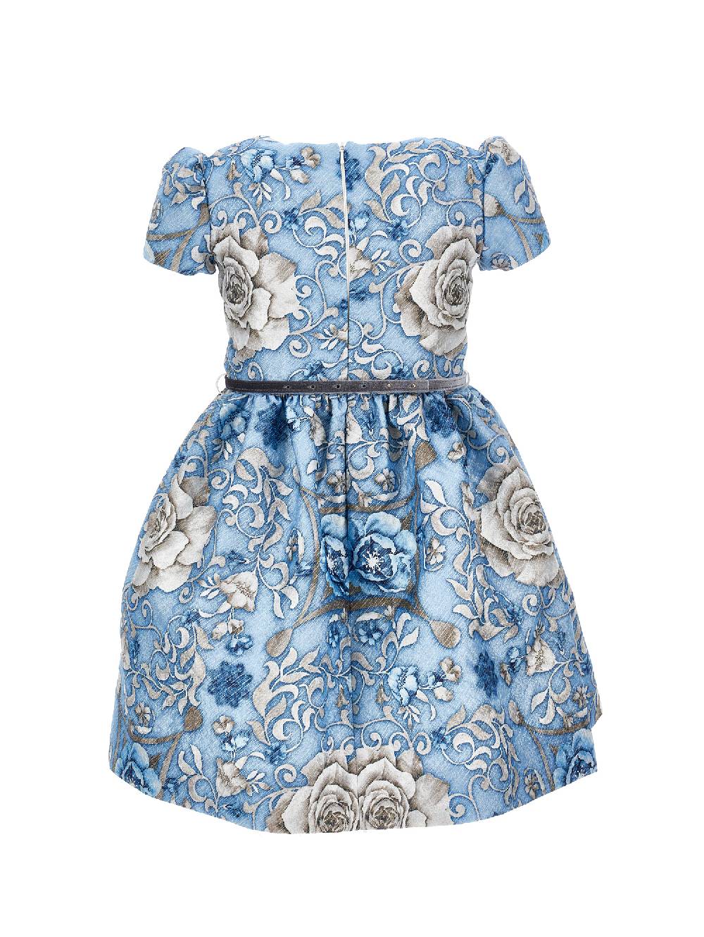 Monnalisa Abito Broccato Lurex