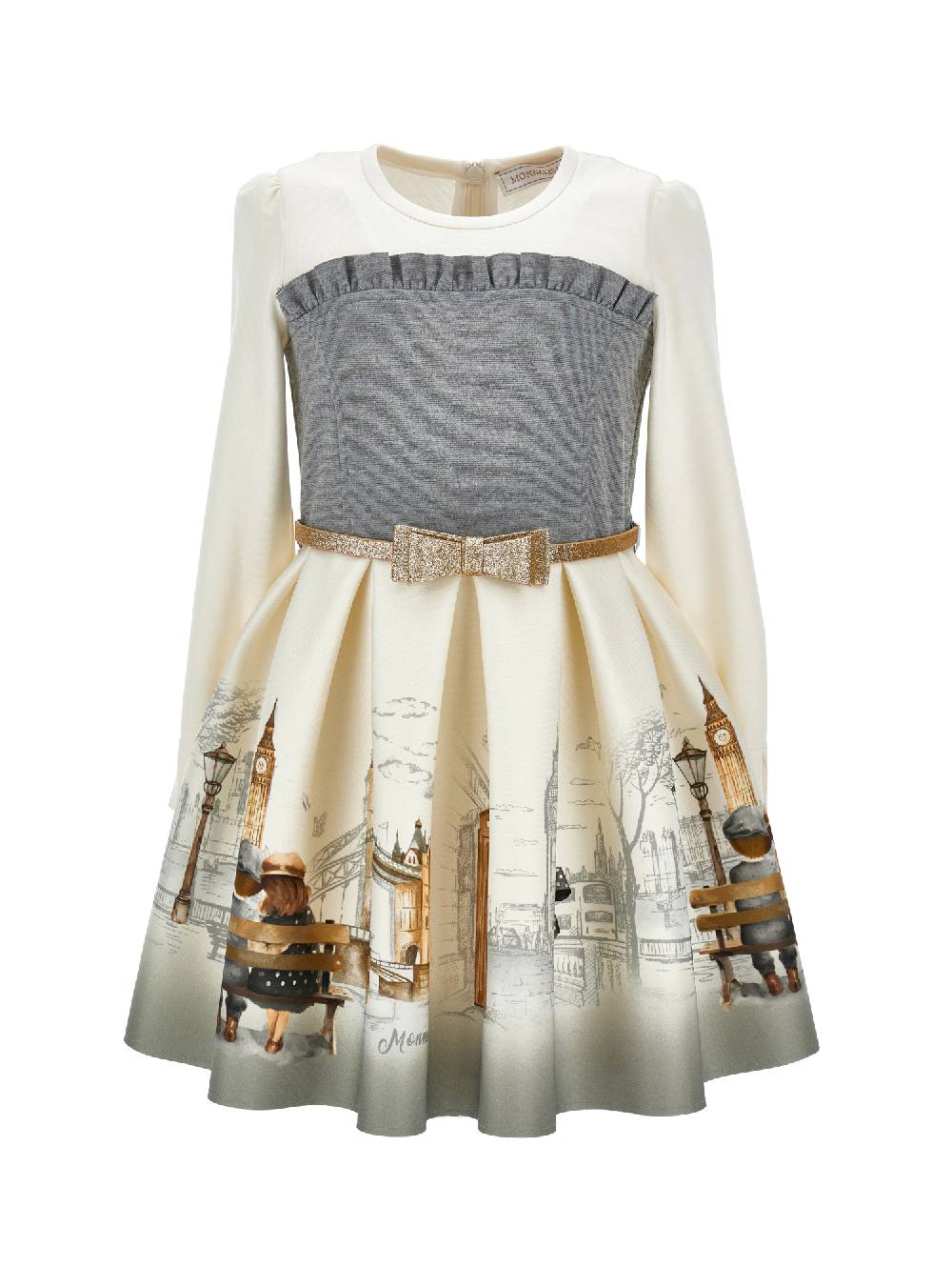 Monnalisa Abito bustier ispirazione Londra