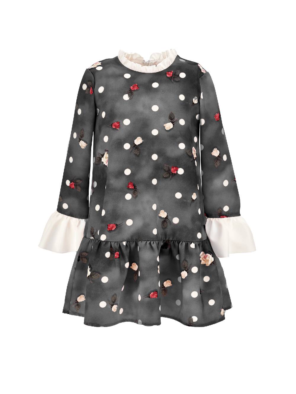 Monnalisa Abito cady a pois