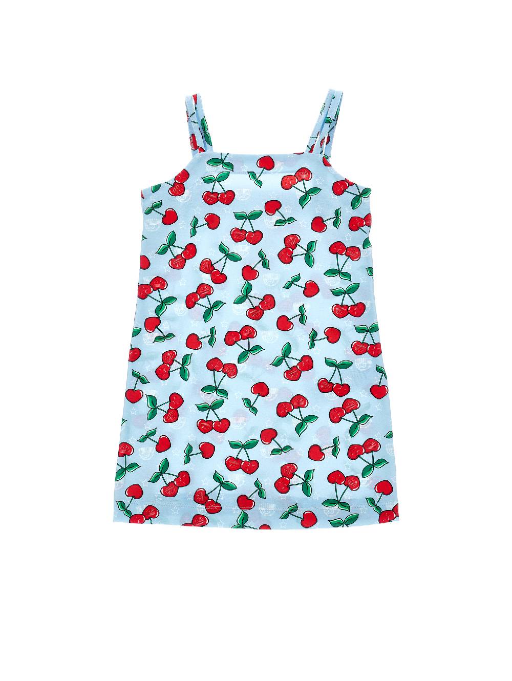 Monnalisa Abito CFCherryprint con spalline