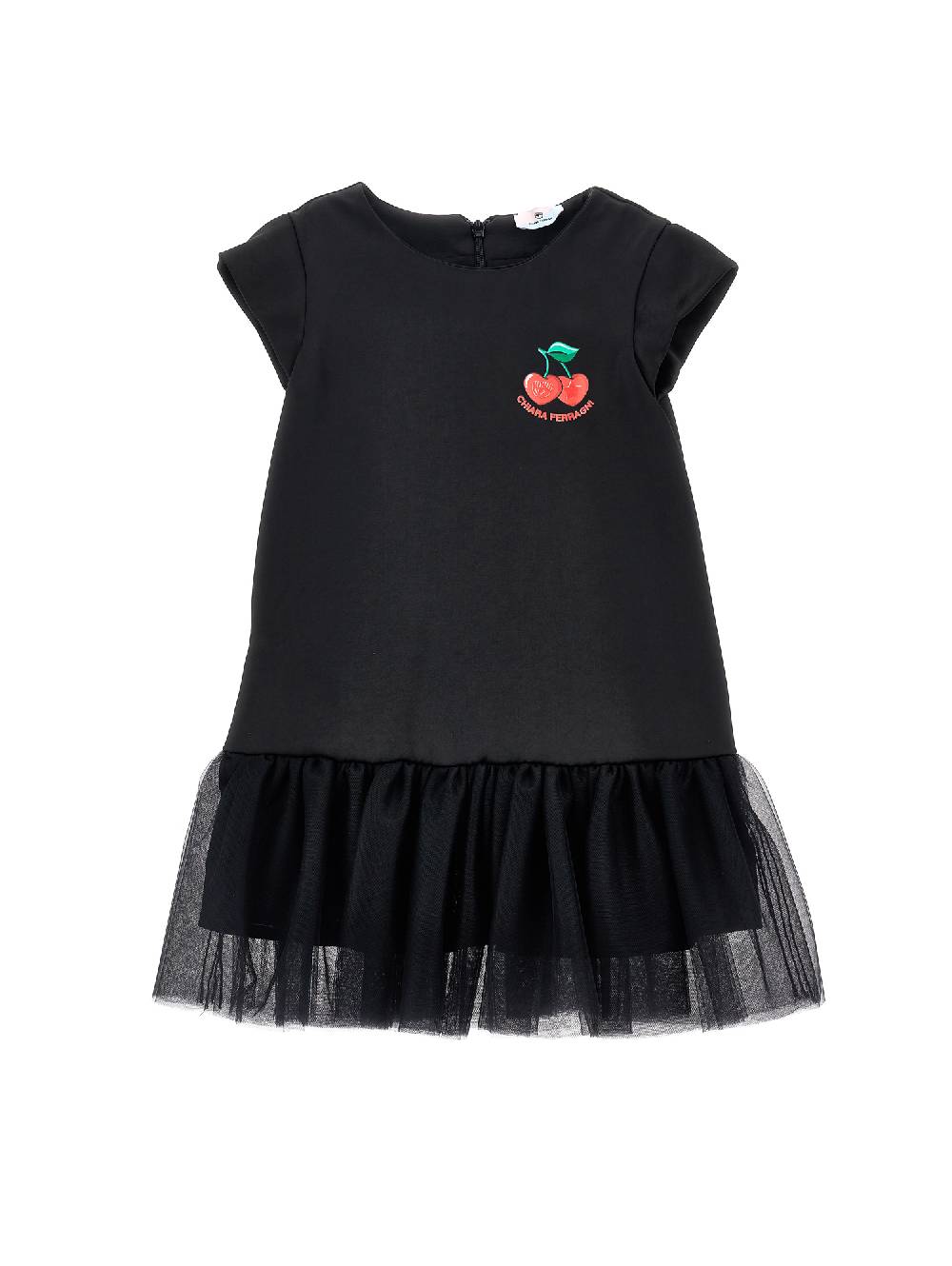 Monnalisa Abito CFCherryprint con tulle