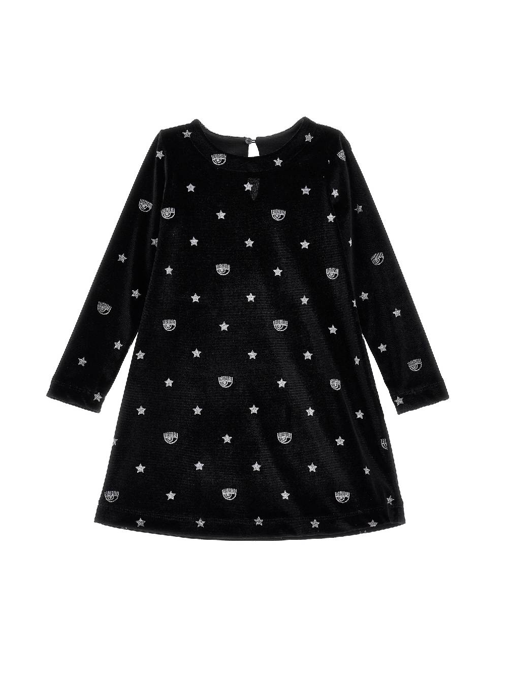 Monnalisa Abito ciniglia CF Diamonds