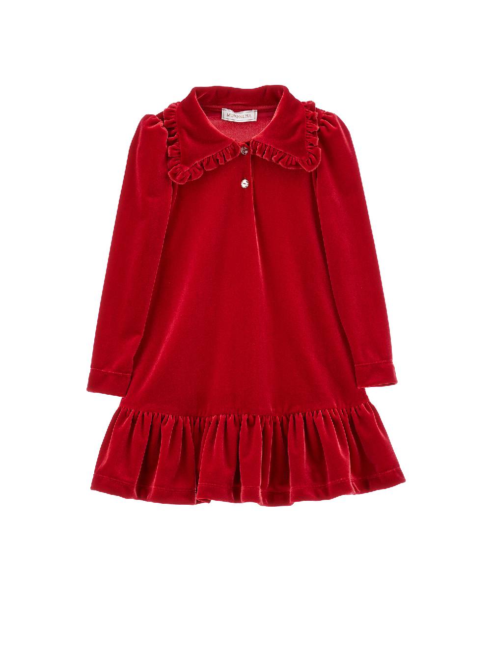 Monnalisa Abito ciniglia vita bassa