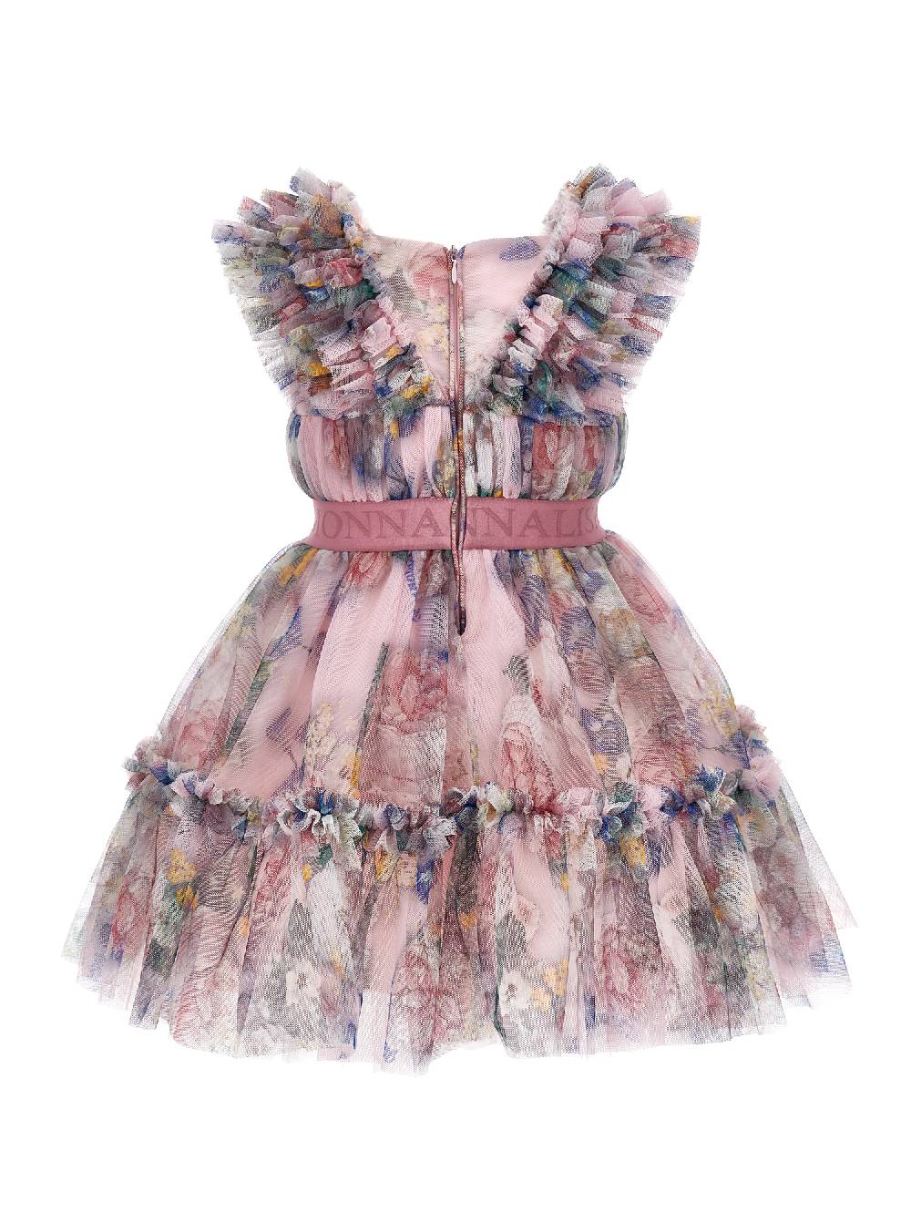 Monnalisa Abito Compleanno Rose Barocche