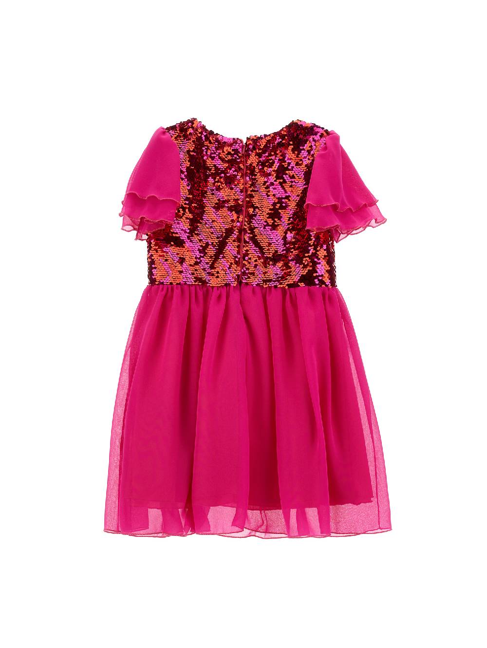 Monnalisa Abito Con Top Paillettes CF Zebra