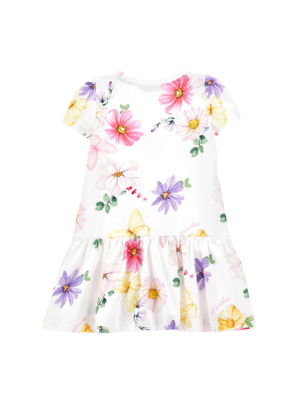 Monnalisa Abito Cotone Vita Bassa