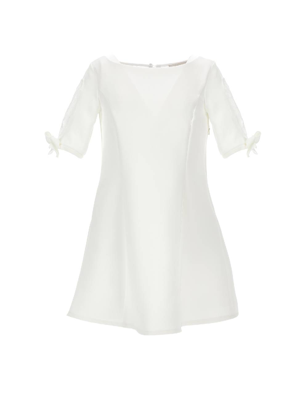 Monnalisa Abito crepe e pizzo