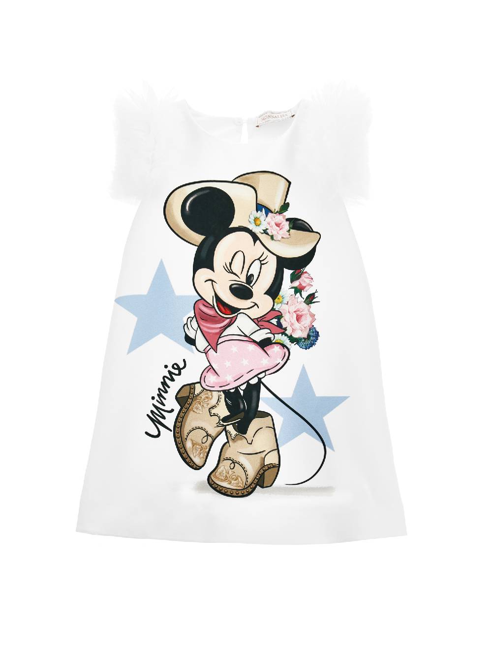 Monnalisa Abito crepe Minnie