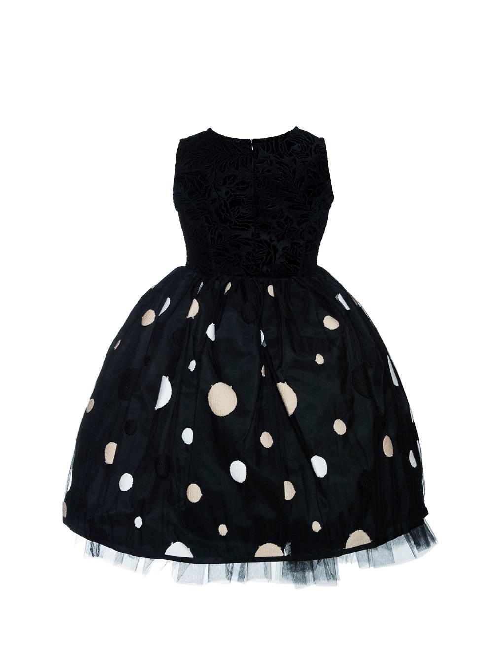 Monnalisa Abito Damascato Bicolor