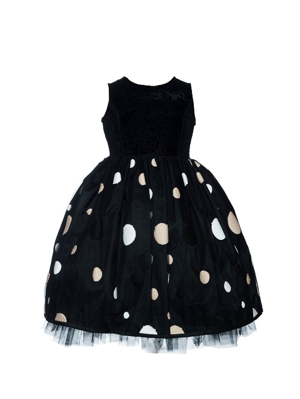 Monnalisa Abito damascato bicolor