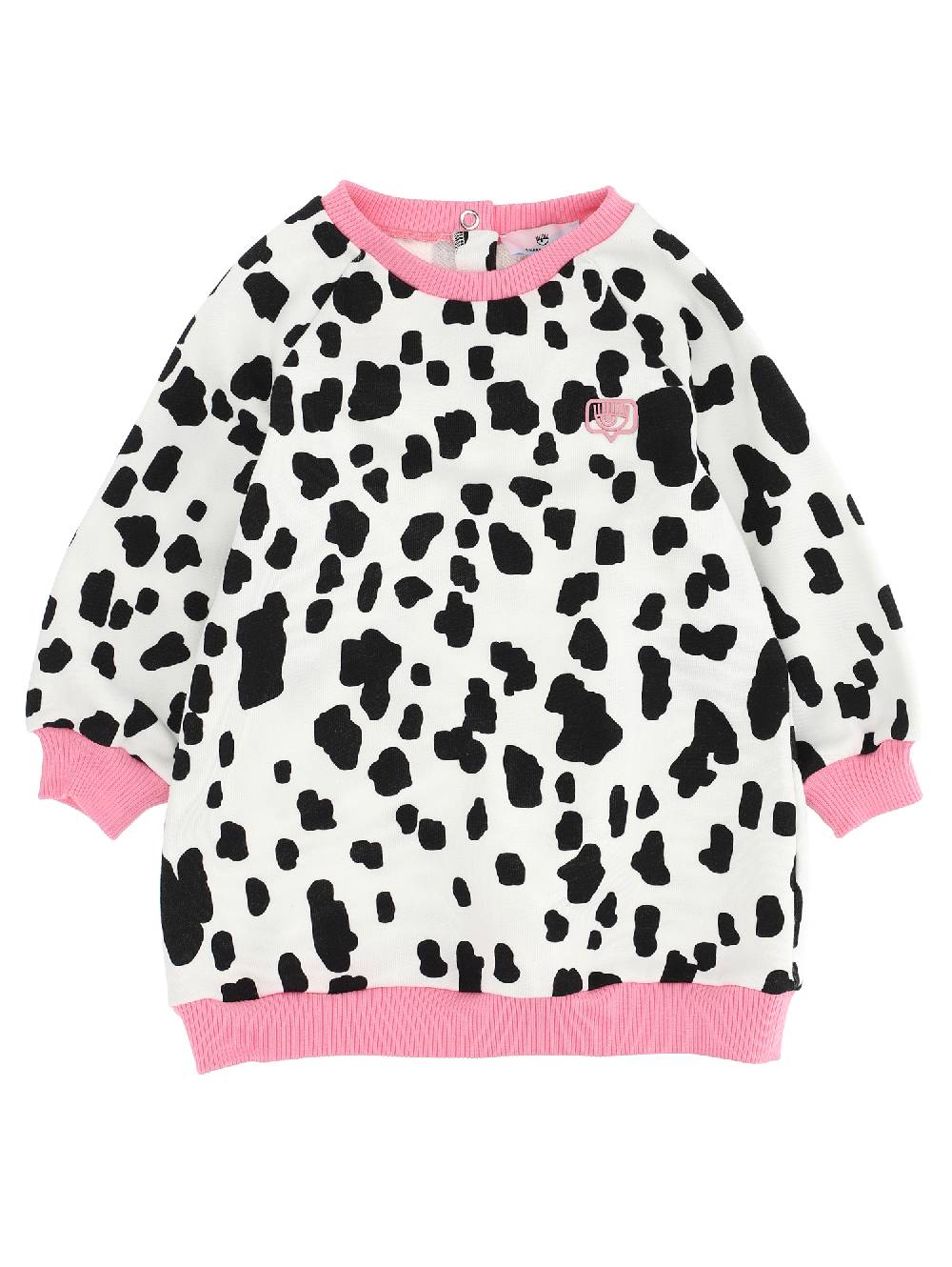 Monnalisa Abito felpa CF Dalmata Eyelike