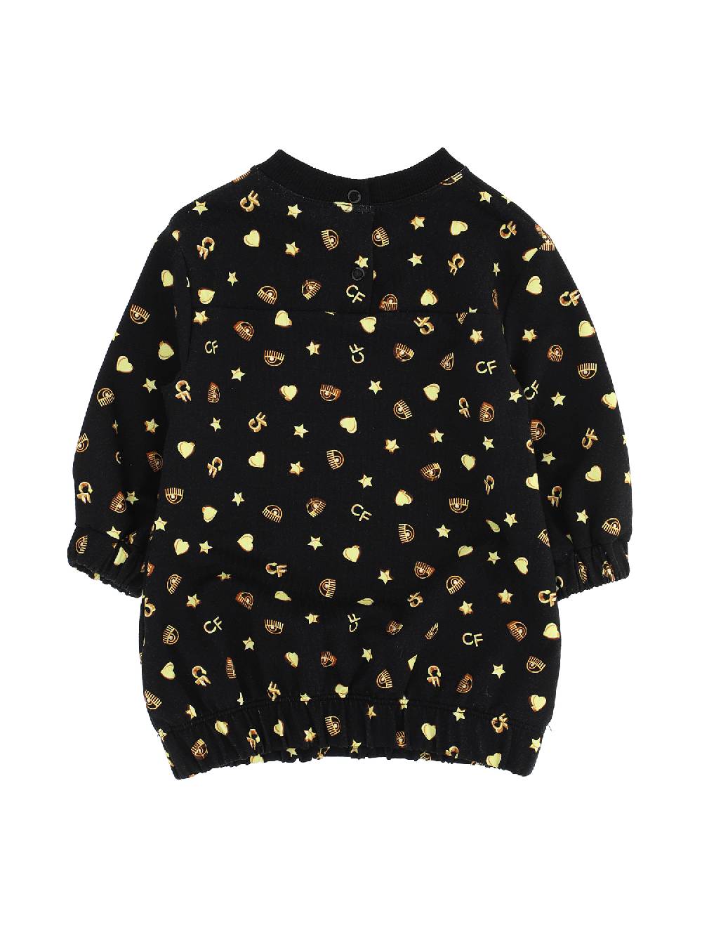 Monnalisa Abito Felpa CF Gold