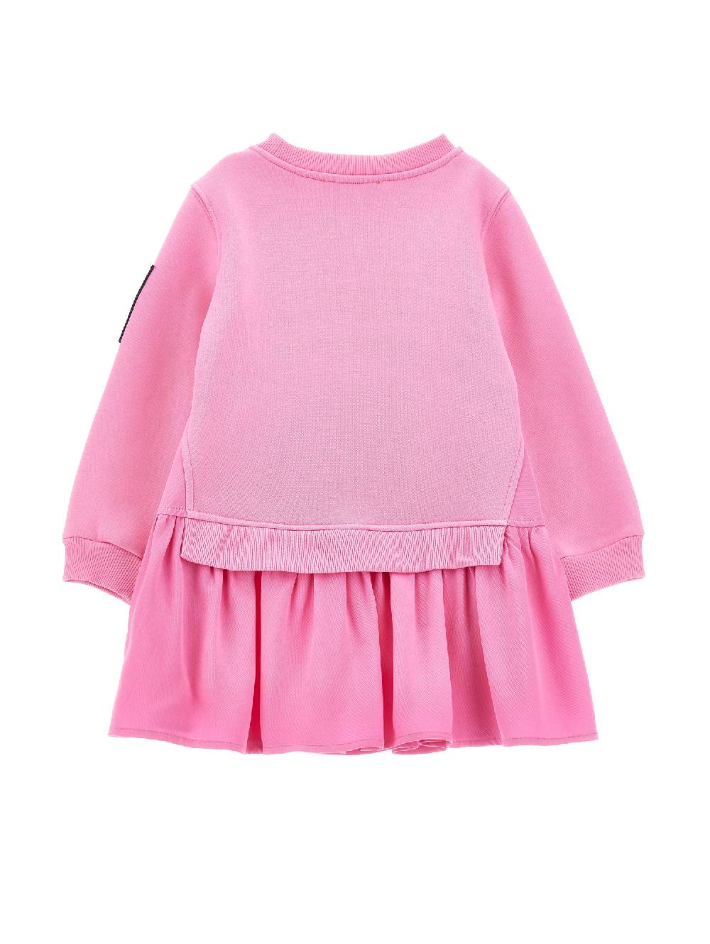 Monnalisa Abito Felpa Con Maxi Fiori