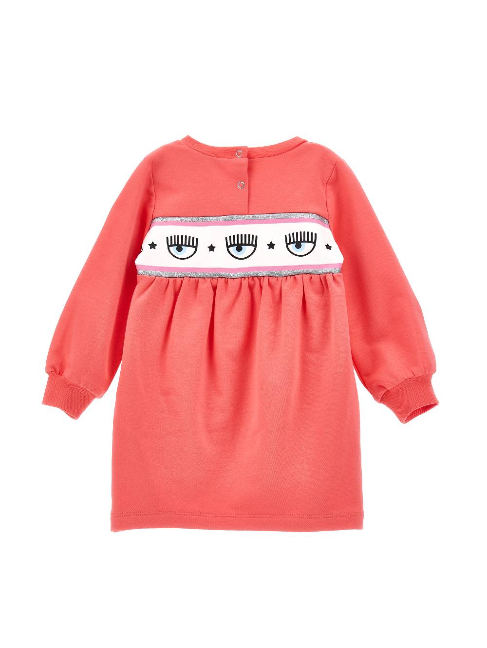 Monnalisa Abito Felpa Cotone Maxilogomania